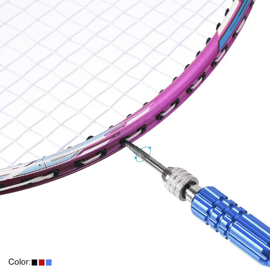 Badmintonschläger-Ösenentferner aus Edelstahl blau – Ösenentferner – Werkzeug zur Schlägerreparatur