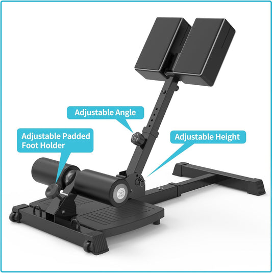 Multifunctionele sissy squat bank voor beentraining