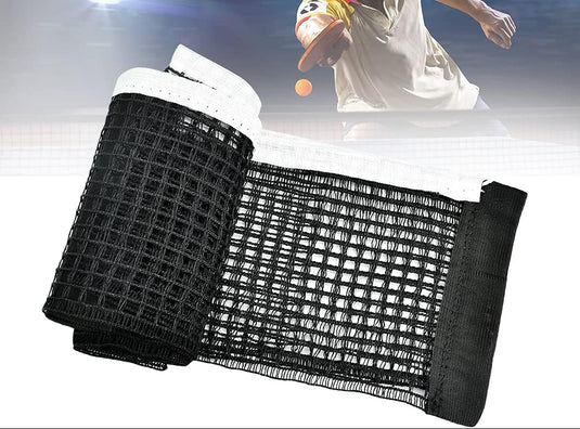 Filets de rechange pour tennis de table, 2 pièces, en polyester résistant à l’usure, pour tables de 152 cm – filets de ping-pong – accessoires de tennis de table