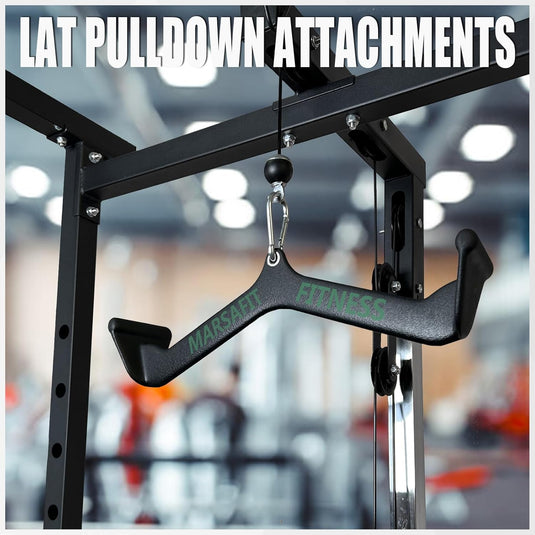 Ergonomische lat pulldown handgreep voor kabelmachine