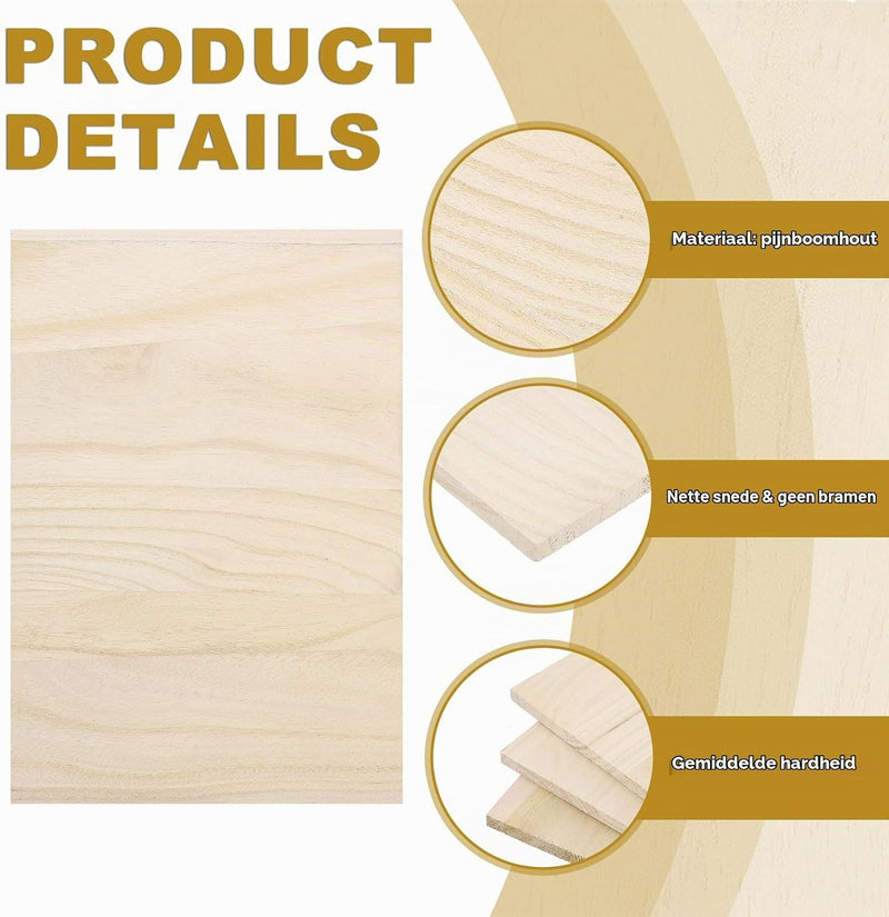 Load image into Gallery viewer, Karate breekplanken 10 stuks 30 x 20,5 cm van hout – taekwondo breaking boards – vechtsport training en demonstraties

