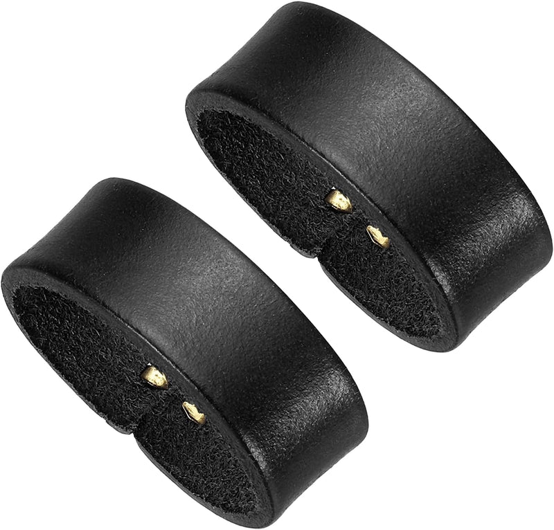 Laad afbeelding in Galerijviewer, Leren riemlussen 2 stuks voor riemen 38-40 mm – riemhouders – vervangende keeper loops
