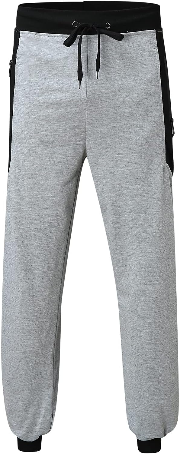 Laden Sie das Bild in Galerie -Viewer, Heren joggingbroek van katoenmix met zakken en print – sportbroek – trainingsbroek
