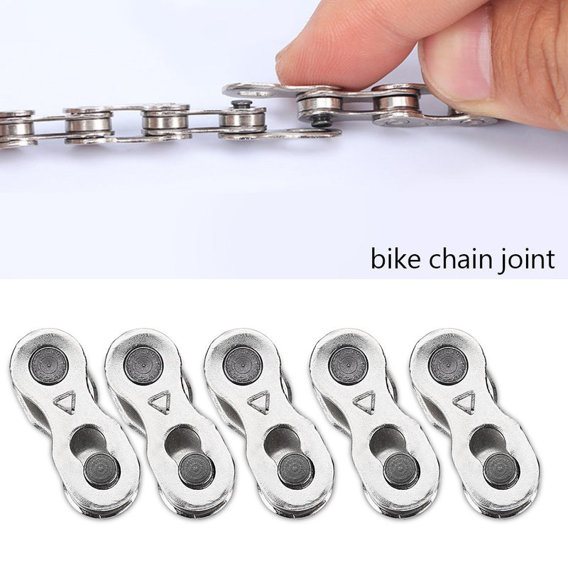 Laad afbeelding in Galerijviewer, Fiets-kettingslot, 5 paar kettingslot fietsketting fietsketting fietsketting, voor 6 7 8 9 10 snelkoppeling (geen standaard 10 snelheid)
