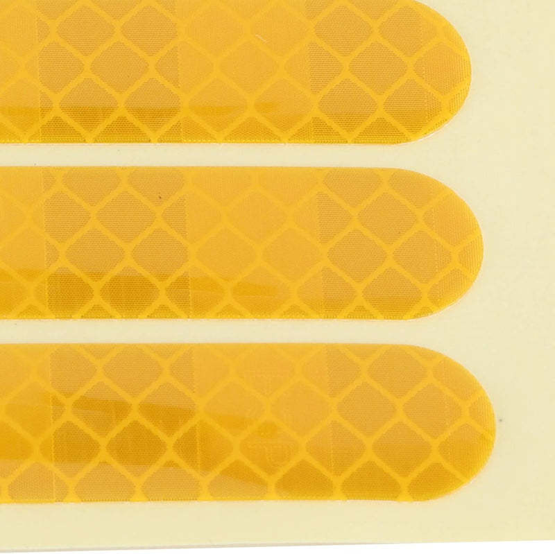 Laden Sie das Bild in Galerie -Viewer, Reflektierende Radaufkleber, 4 Stück, 83 x 13 mm, für den Elektroroller Ninebot G30 – Rollerreflektoren – Raddekoration
