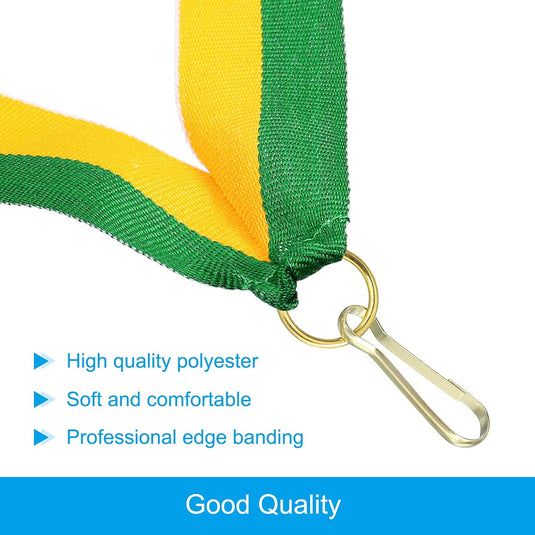 Medaille neklinten 10 stuks 44 x 2,5 cm met klikclip – award linten – sport accessoires