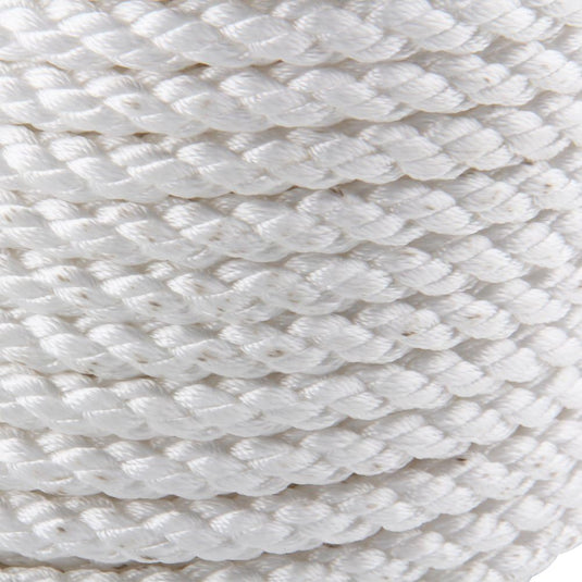 Cordage d’amarrage en nylon à double tressage, 91 mètres, 12 mm, pour amarrer et sécuriser – aussière – cordage d’amarrage
