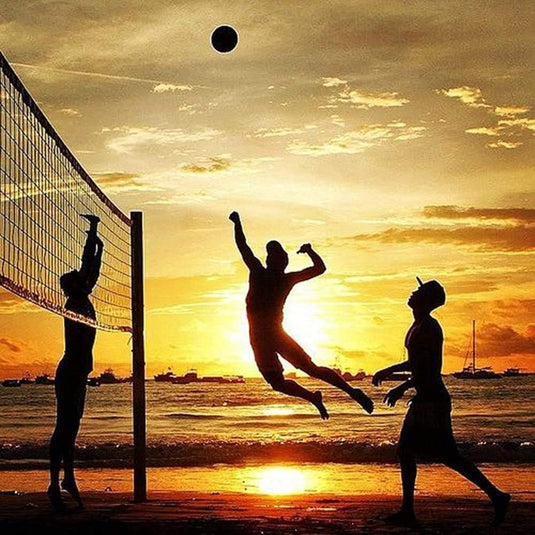 Volleybalnet 9,5 x 1 m voor binnen en buiten