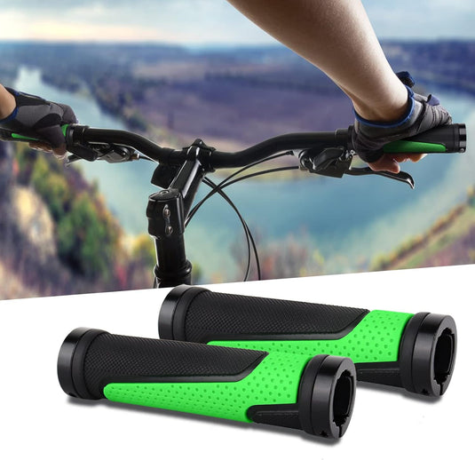 Fietshandvatten set 22 mm zwart antislip