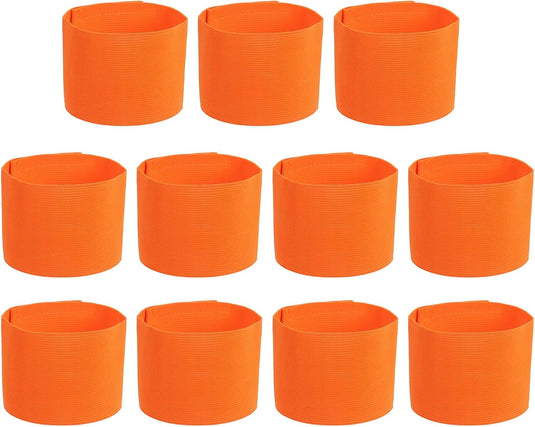 Aanvoerdersbanden 11 stuks verstelbaar 33 x 7 cm – captain armbanden – voetbal accessoires