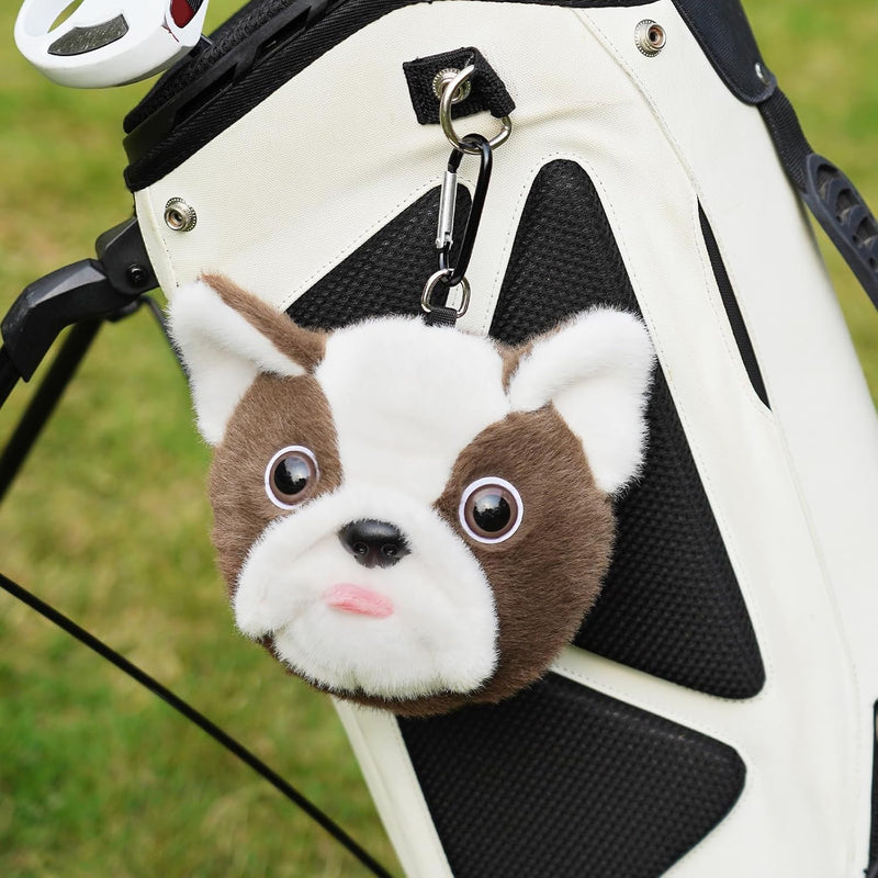 Chargez l'image dans la visionneuse de la galerie, Golfclub beschermhoes met dierenontwerp en zachte pluche voering – dieren headcover – golfcadeau
