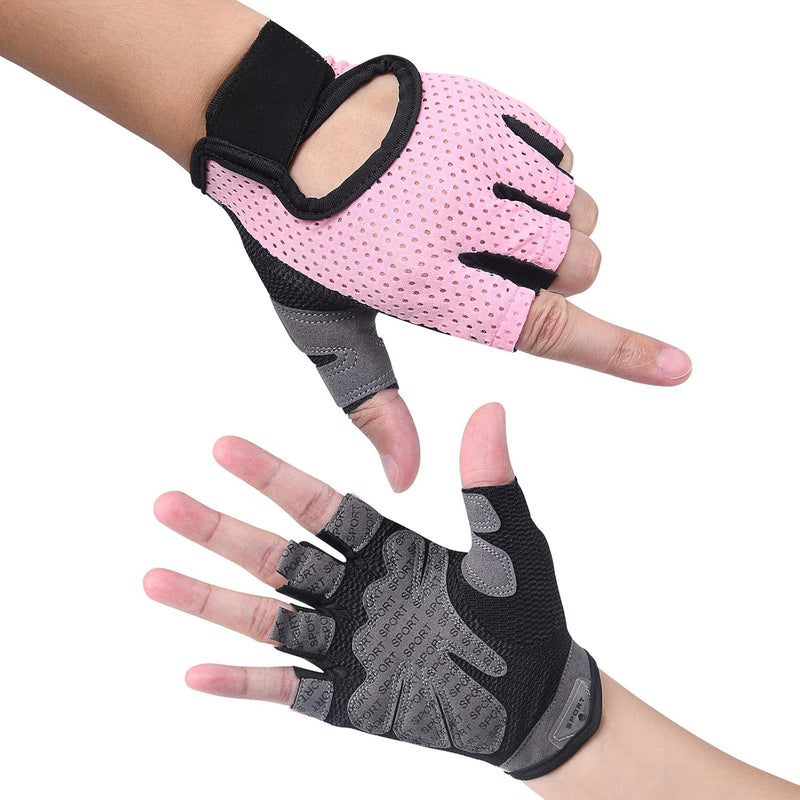 Laden Sie das Bild in Galerie -Viewer, Gymhandschoenen met antislip grip en padding
