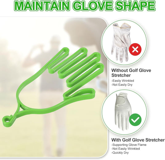 Golfhandschoen houder met ophanghaak – handschoenspanner en droger – golf accessoires