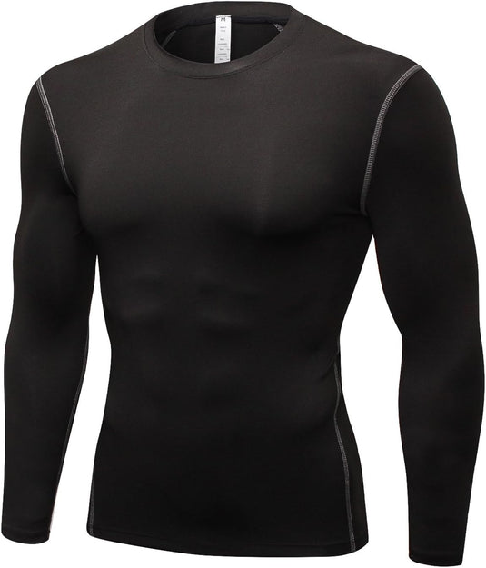 Thermisch compressieshirt heren lange mouw