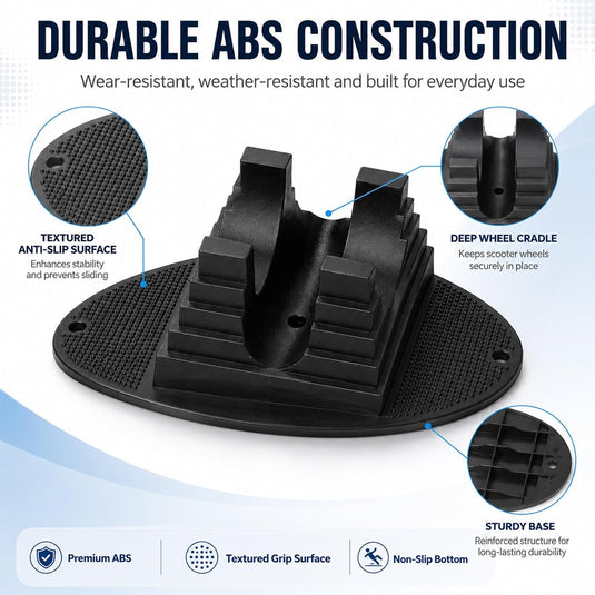 Universele Scooter Stand, Universele Stepstandaard voor Wielen van 95 mm tot 125 mm, Extra Stabiele Standaard, Stepstandaard voor Pro Freestyle Scooter, Stuntstep