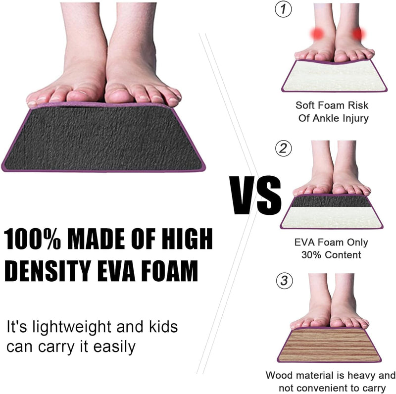 Laden Sie das Bild in Galerie -Viewer, Gymnastiekbalk 210-300 cm – opvouwbare balansbalk met antislip onderzijde en draaggreep – voor kinderen en training thuis
