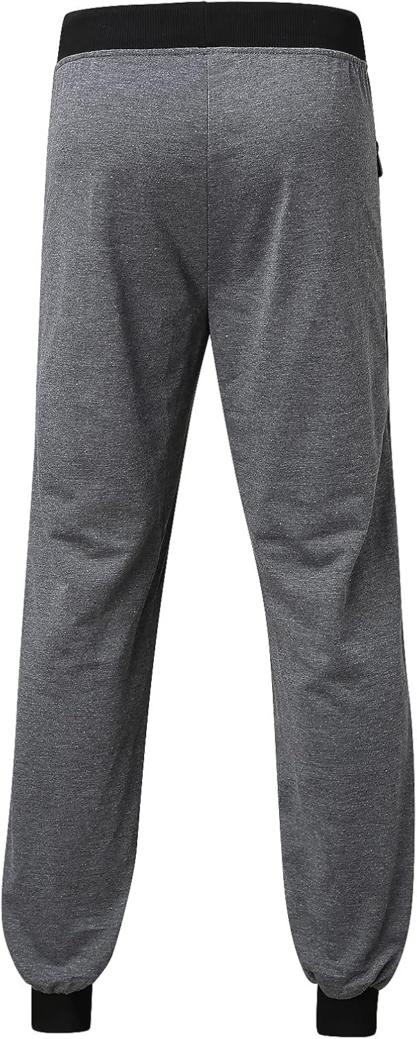 Laden Sie das Bild in Galerie -Viewer, Heren joggingbroek van katoenmix met zakken en print – sportbroek – trainingsbroek
