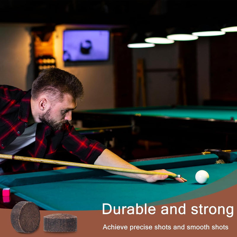 Laad afbeelding in Galerijviewer, JJUNW 20 stuks biljartkeu punten, 13mm poolkeu punten vervangingsset, biljart poolkeu tips vervangingstips biljart keu accessoires set voor biljartstokken snooker poolkeu
