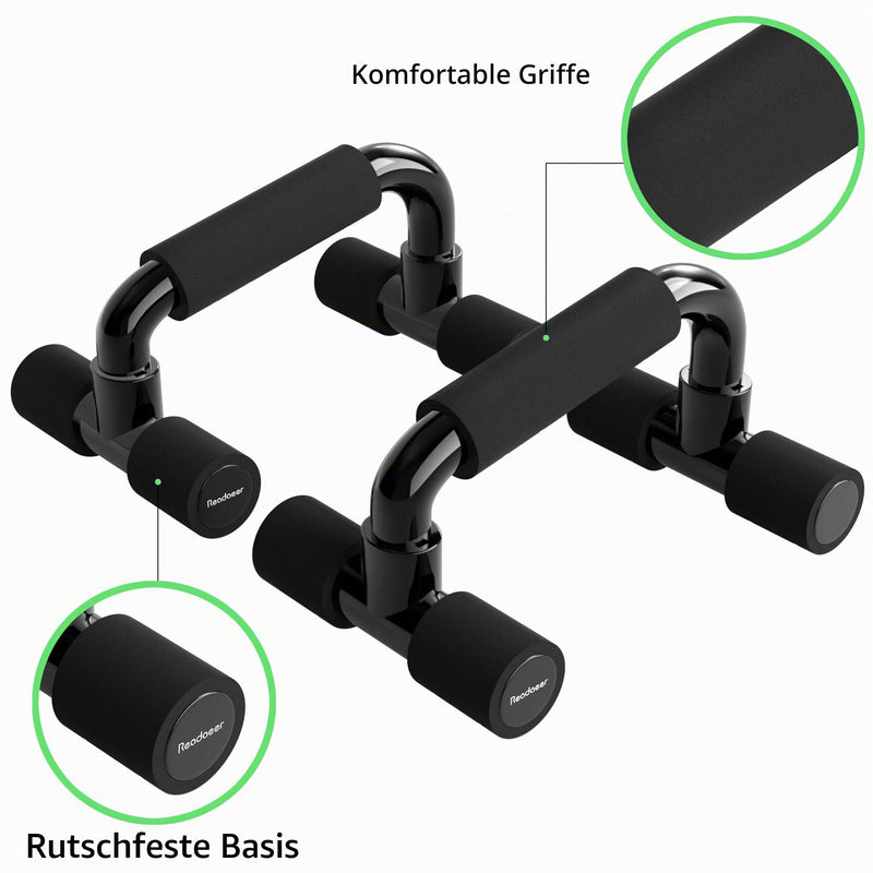 Laden Sie das Bild in Galerie -Viewer, Push-up handgrepen voor krachttraining thuis verstelbaar – opdruksteunen – fitness accessoires
