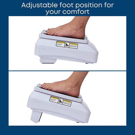 BioEnergiser Leg Exerciser Pro Beentrainer, passieve training voor jong en oud, 3 niveaus, incl. afstandsbediening, zachte constante beweging, geschikt voor senioren, LEGEX Circulation Leg Oefener Pro