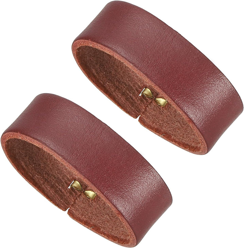 Laad afbeelding in Galerijviewer, Leren riemlussen 2 stuks voor riemen 38-40 mm – riemhouders – vervangende keeper loops
