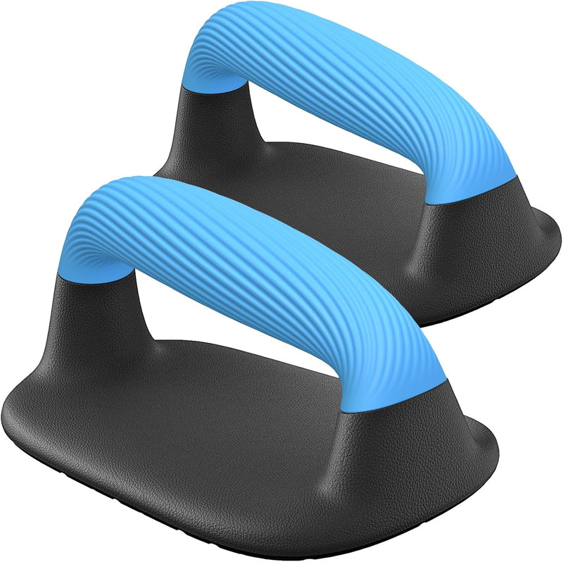 Laad afbeelding in Galerijviewer, Push-up bars met ergonomische handgrepen en antislip basis – opdruksteunen – krachttraining
