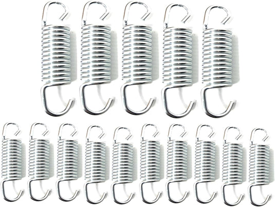 Trampolineveer 87 mm van verzinkt staal – vervangingsveer – trampoline accessoires