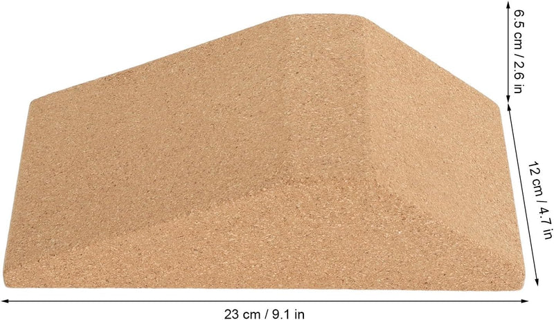 Laad afbeelding in Galerijviewer, Squat wedge trainingsblok 23 x 12 x 6,5 cm met schuin antislip oppervlak – squat verhoging – kuitstretch
