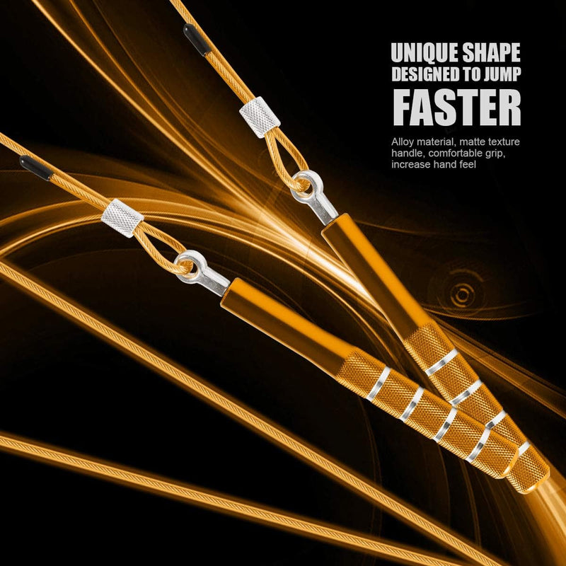 Chargez l'image dans la visionneuse de la galerie, Corde à sauter speed réglable avec poignées en aluminium

