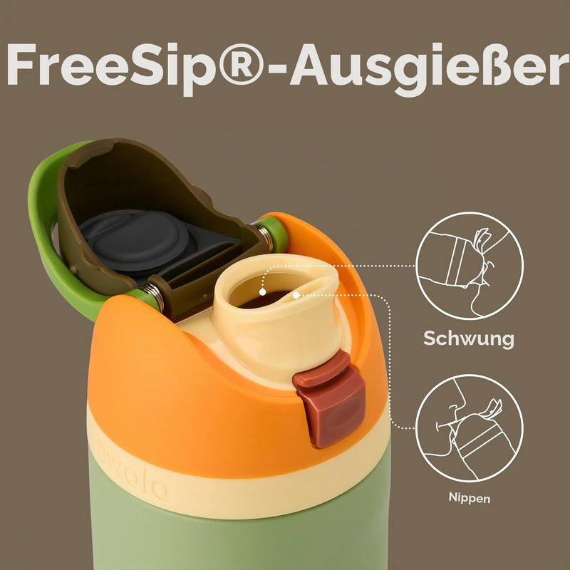 Laden Sie das Bild in Galerie -Viewer, Geïsoleerde RVS drinkfles 710 ml met rietje en lekvrije dop – waterfles – thermosfles
