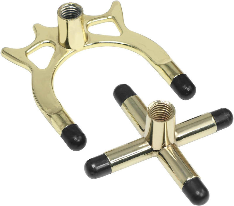 Laad afbeelding in Galerijviewer, TRIXES Pool Billiards Snooker Cue Metal Cross &amp; High Spider Rest Set
