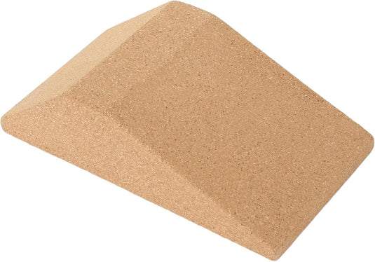 Squat wedge trainingsblok 23 x 12 x 6,5 cm met schuin antislip oppervlak – squat verhoging – kuitstretch