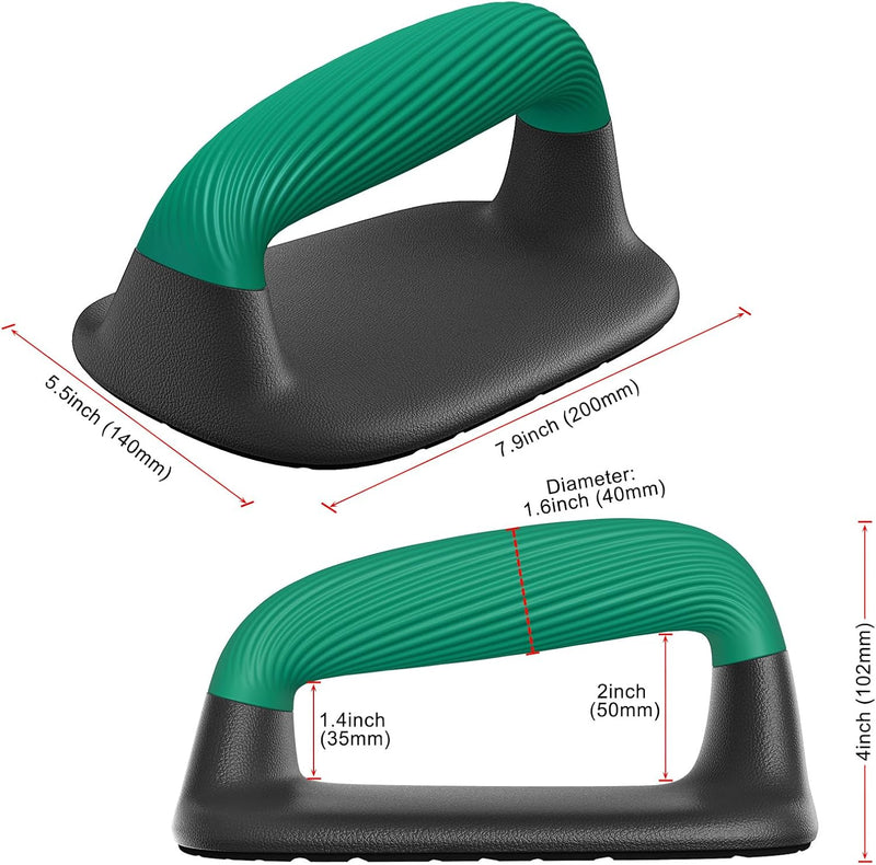 Laad afbeelding in Galerijviewer, Push-up bars met ergonomische handgrepen en antislip basis – opdruksteunen – krachttraining
