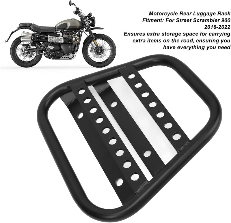 Laden Sie das Bild in Galerie -Viewer, Motor achterbagagedrager voor Street Scrambler 900 2016-2022
