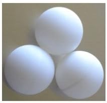 75 Table Tennis Balls 38 mm Without Print White Sturdy Material - happygetfit.com