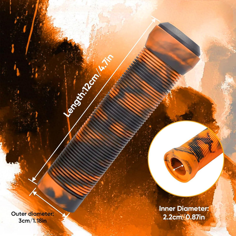 Chargez l'image dans la visionneuse de la galerie, Ergonomische fietshandvatten 20-22 mm met einddoppen
