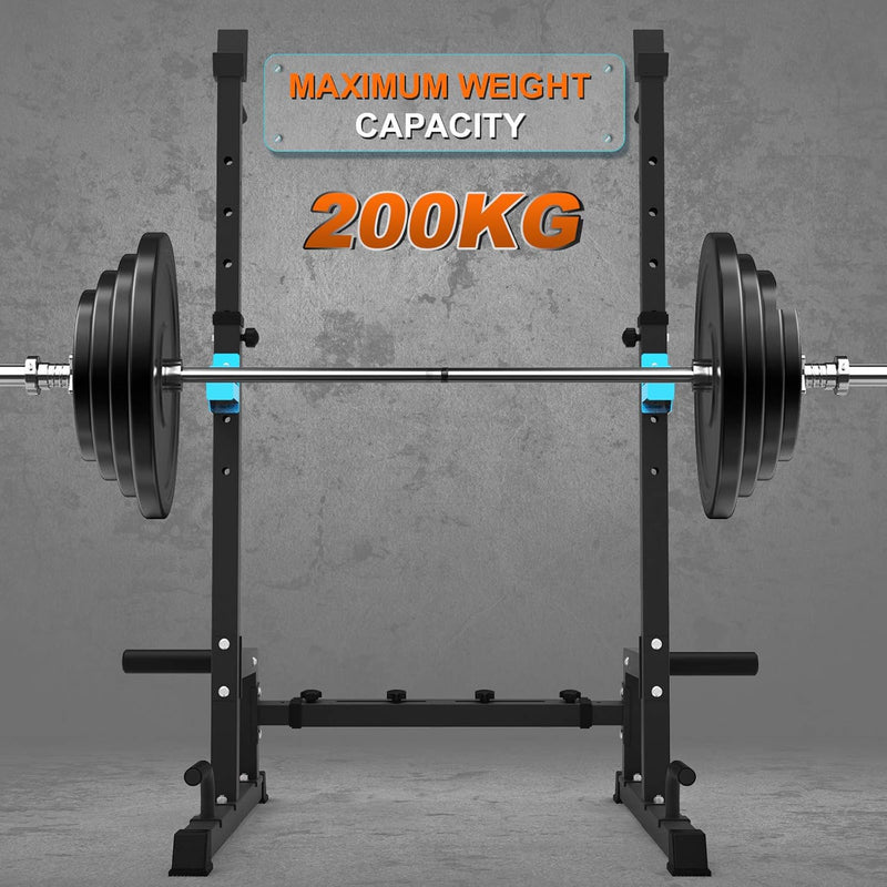 Laad afbeelding in Galerijviewer, Verstelbaar squat rack met dipstation

