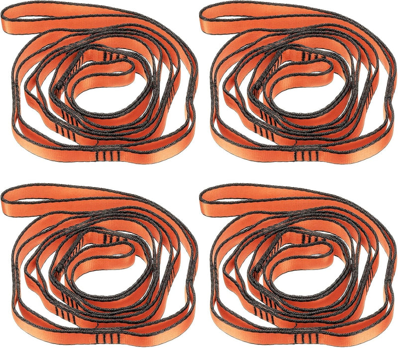 Laad afbeelding in Galerijviewer, Verstelbare ophangbanden 4 stuks 180 x 2 cm van nylon met 8 lussen – daisy chains – aerial yoga
