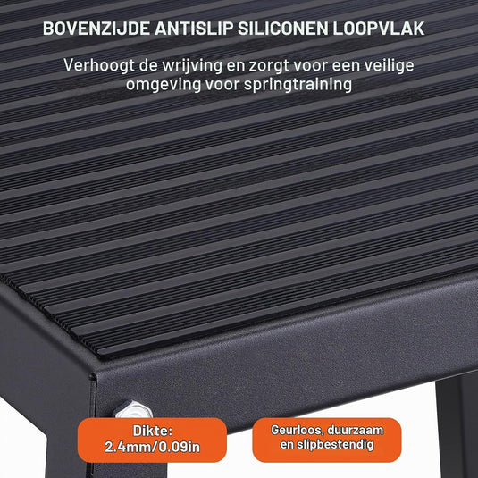 Plyo box set 3 stuks 30 46 en 61 cm van staal tot 227 kg – jump box – plyometrische training