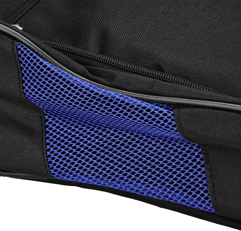 Laden Sie das Bild in Galerie -Viewer, Golfschoenentas van nylon met ventilatiegaas en dubbele ritssluiting – schoenentas – sporttas accessoires

