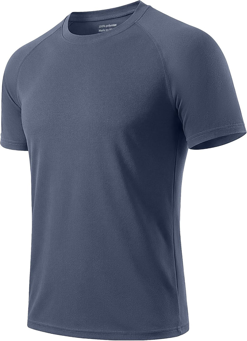 Chargez l'image dans la visionneuse de la galerie, Heren sportshirts 3 of 5 stuks sneldrogend en ademend – fitness shirt – hardloopshirt
