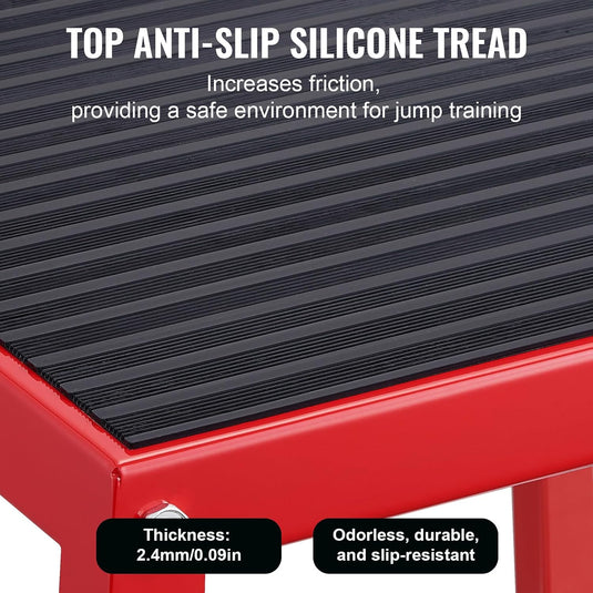 Plyo box set 3 stuks 30 46 en 61 cm van staal tot 227 kg – jump box – plyometrische training
