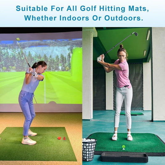 Rubber golf tees 6x5 cm (5 stuks) - Oefen tees voor hitting mats - Golf balhouder driving range