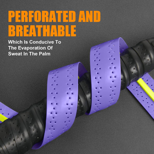 Gripband set 6 stuks voor rackets multicolor