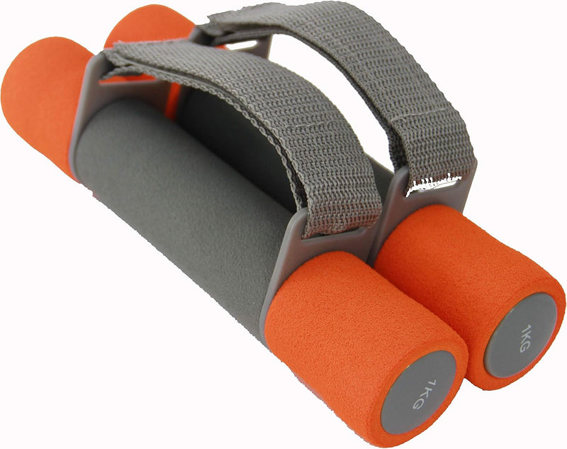Laad afbeelding in Galerijviewer, Zachte dumbbells set van 2 stuks met verstelbare handgrepen
