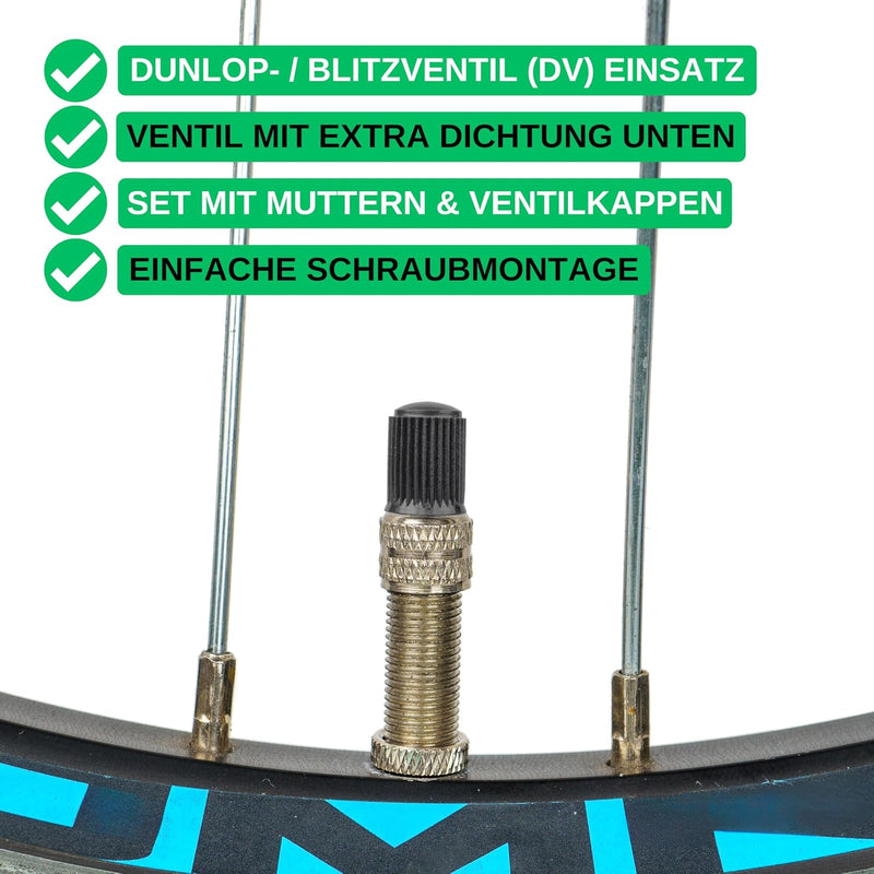 Laden Sie das Bild in Galerie -Viewer, Fietsventiel Reparatieset 20-delig voor Dunlopventiel tot 6 Bar – Ventielset – Fietsaccessoires
