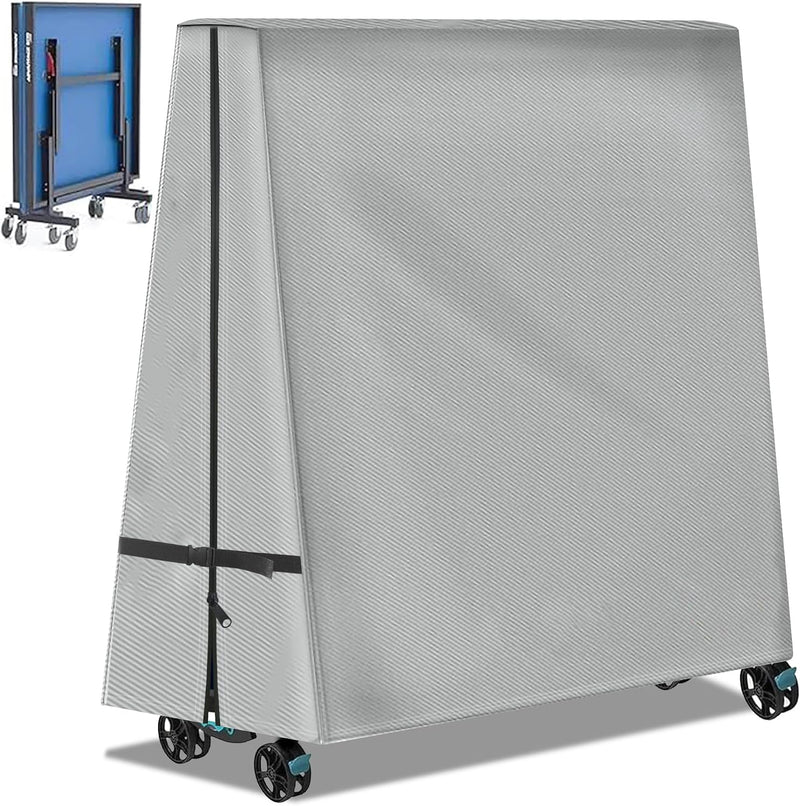 Charger l’image dans la visionneuse de galerie, Housse de protection pour table de ping-pong en polyester 600D pour tables pliantes et plates – protection de table de ping-pong – bâche de ping-pong
