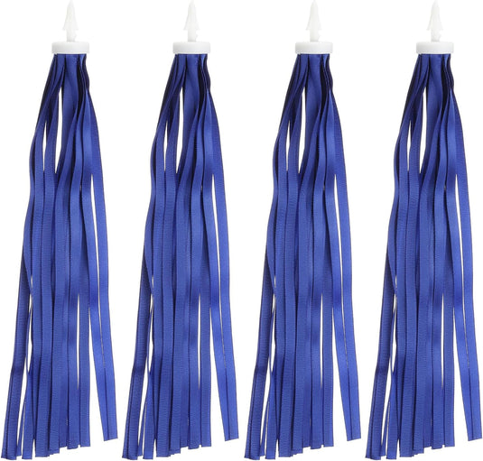 Décoration de guidon de vélo avec rubans flottants, 2 paires, 25 cm – décoration de poignées – accessoires de vélo pour enfants et trottinettes