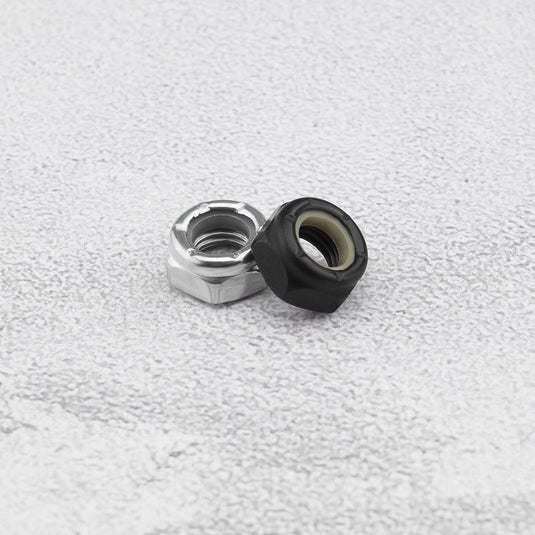Skateboard truck rebuild kit 32-delig zwart zilver