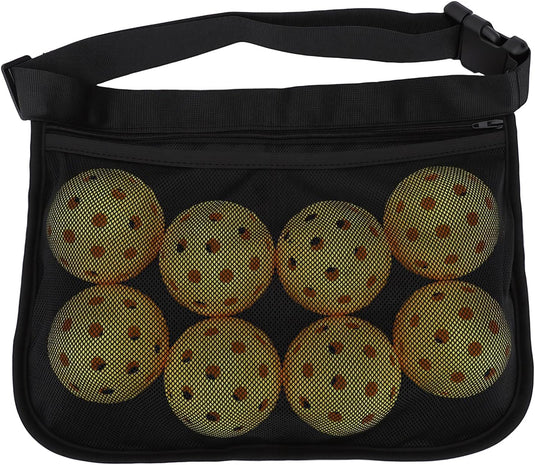 Pickleball ballen 8 stuks met 40 gaten en draagtas – pickleballs – trainingsballen